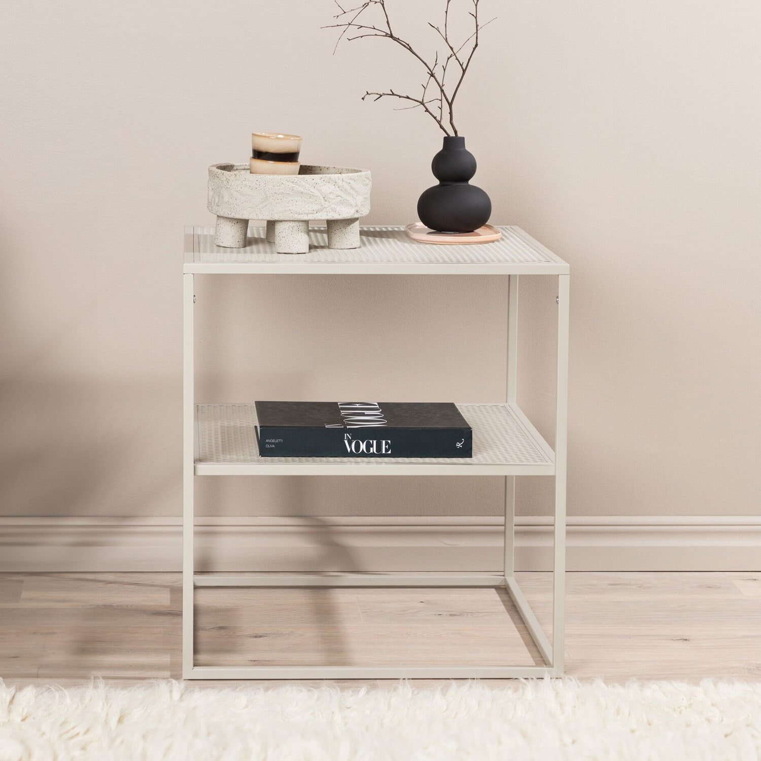 Nohr Salontafel 'Verity' 55 x 55cm, kleur Beige