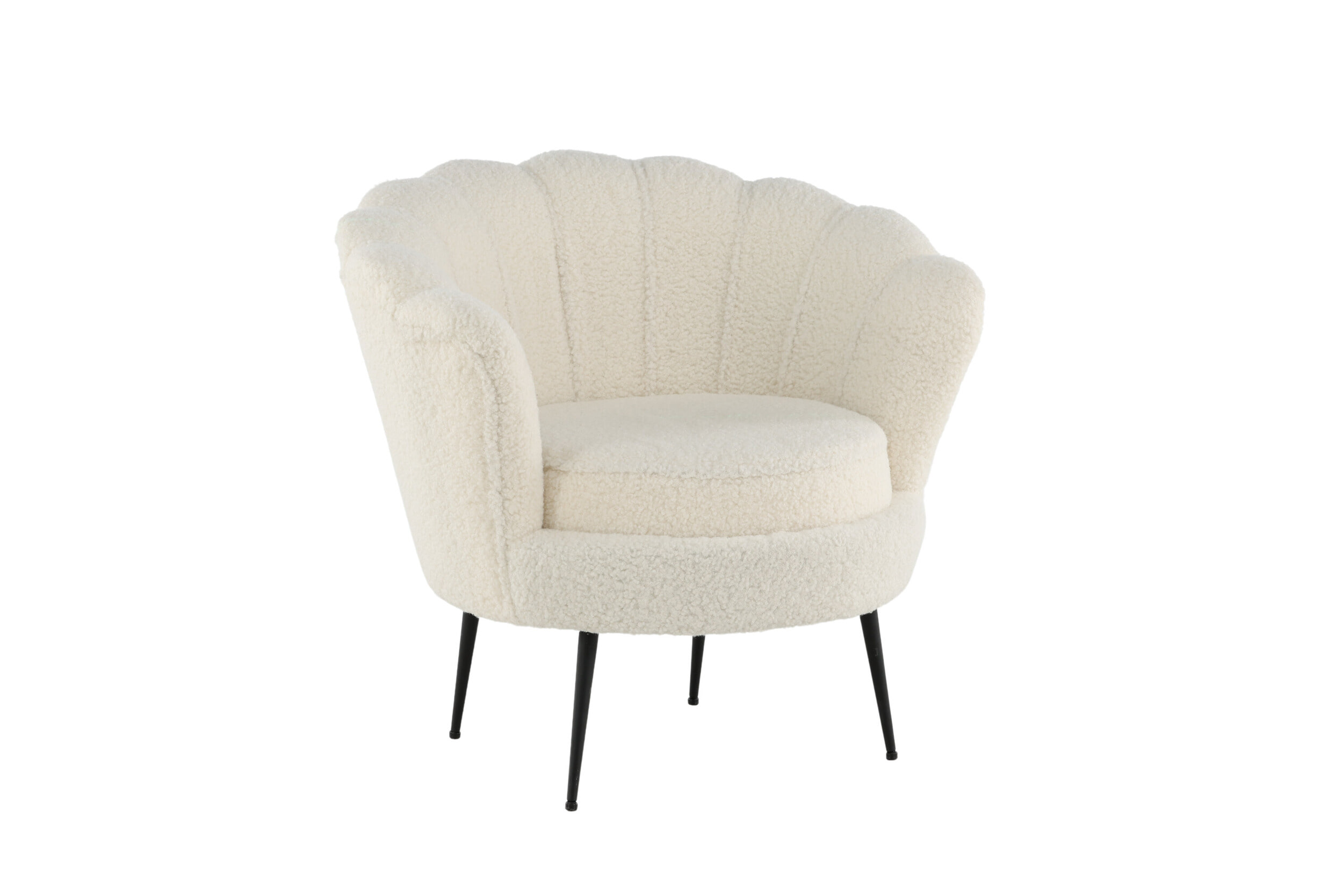 Nohr Fauteuil 'Yoni' Teddy, kleur Wit