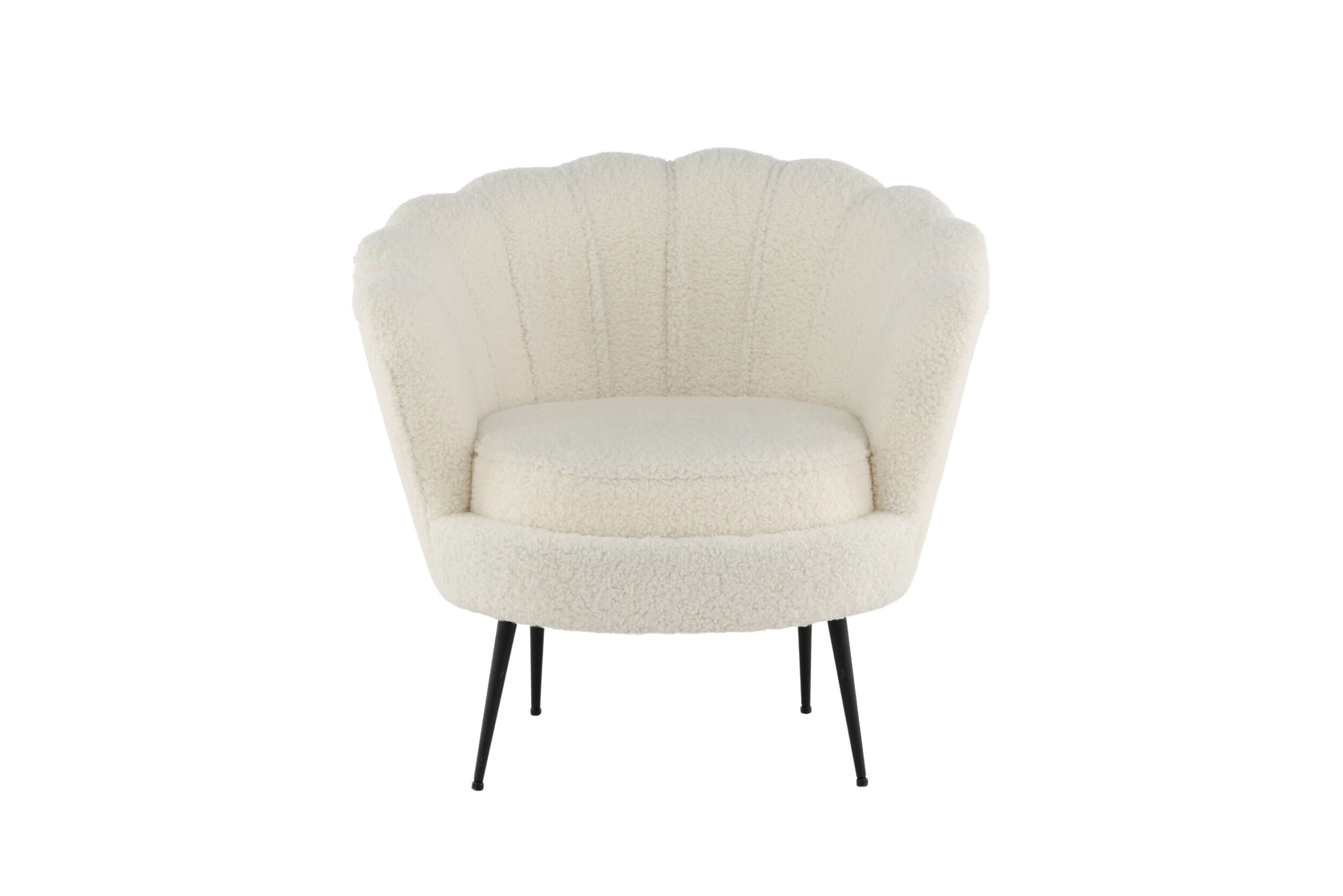 Nohr Fauteuil 'Yoni' Teddy, kleur Wit