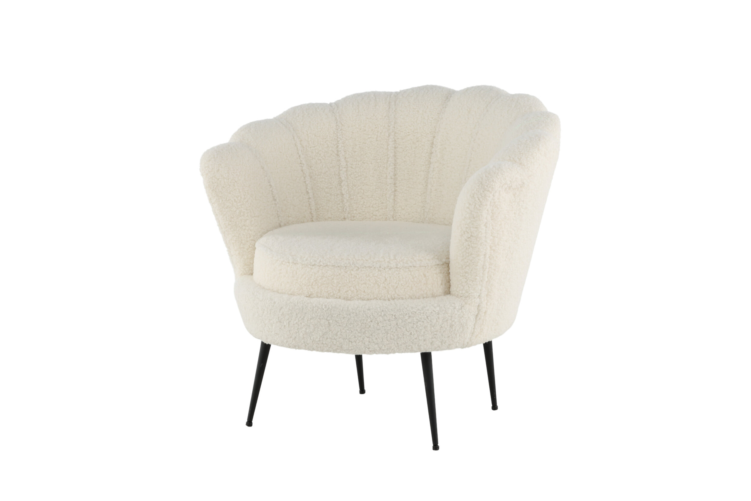 Nohr Fauteuil 'Yoni' Teddy, kleur Wit