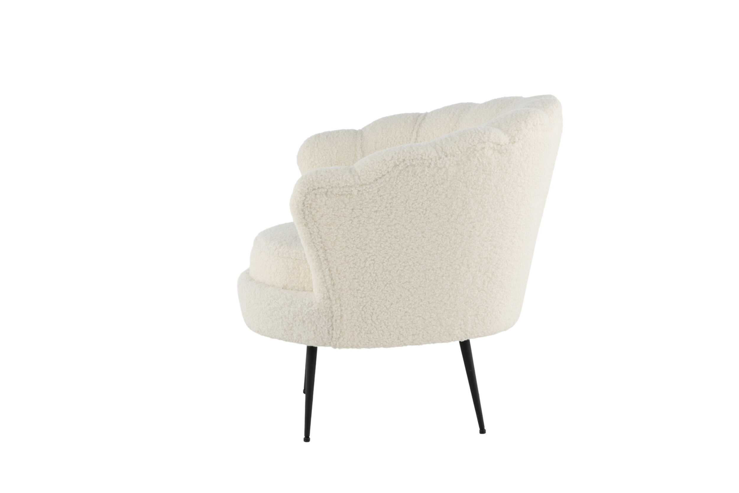 Nohr Fauteuil 'Yoni' Teddy, kleur Wit