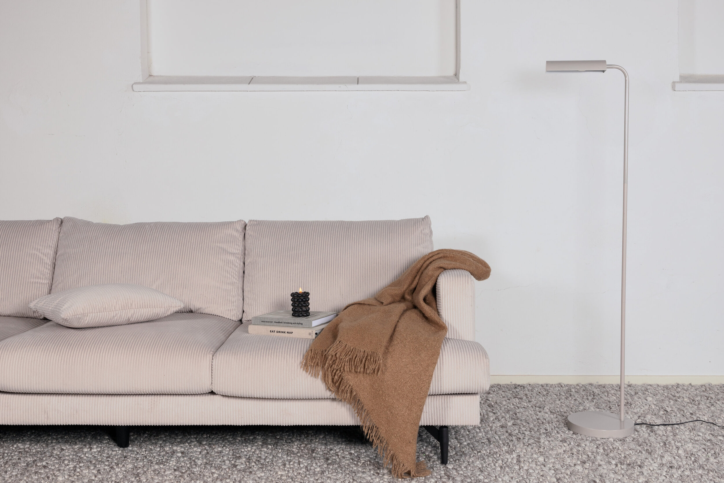 Nohr Vloerlamp Joao 144cm - Beige