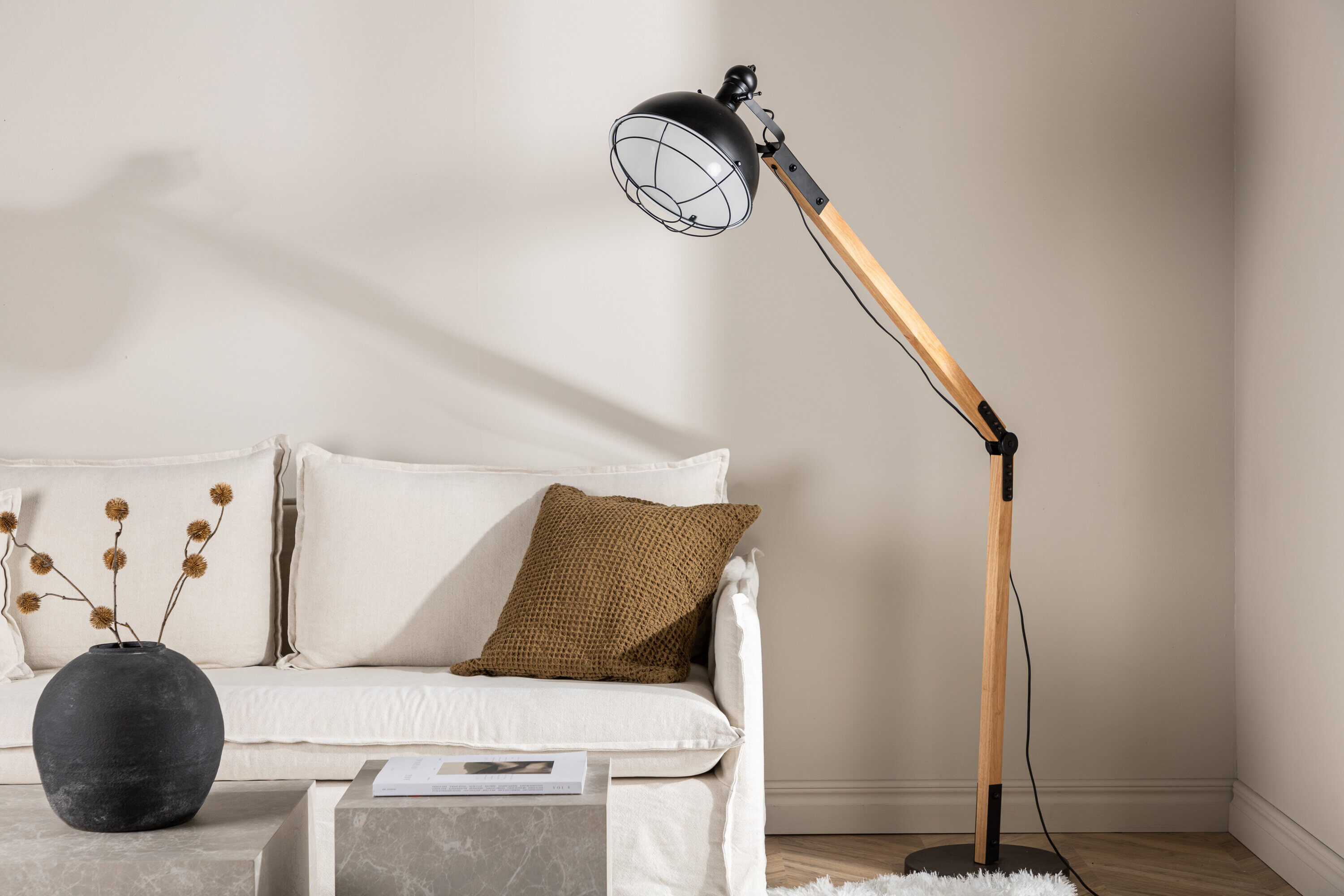 Nohr Vloerlamp 'Sevag' 190cm hoog