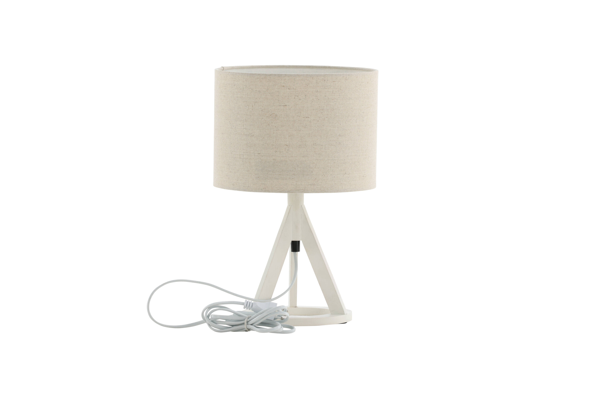 Nohr Tafellamp 'Callahan' Linnen, kleur Beige