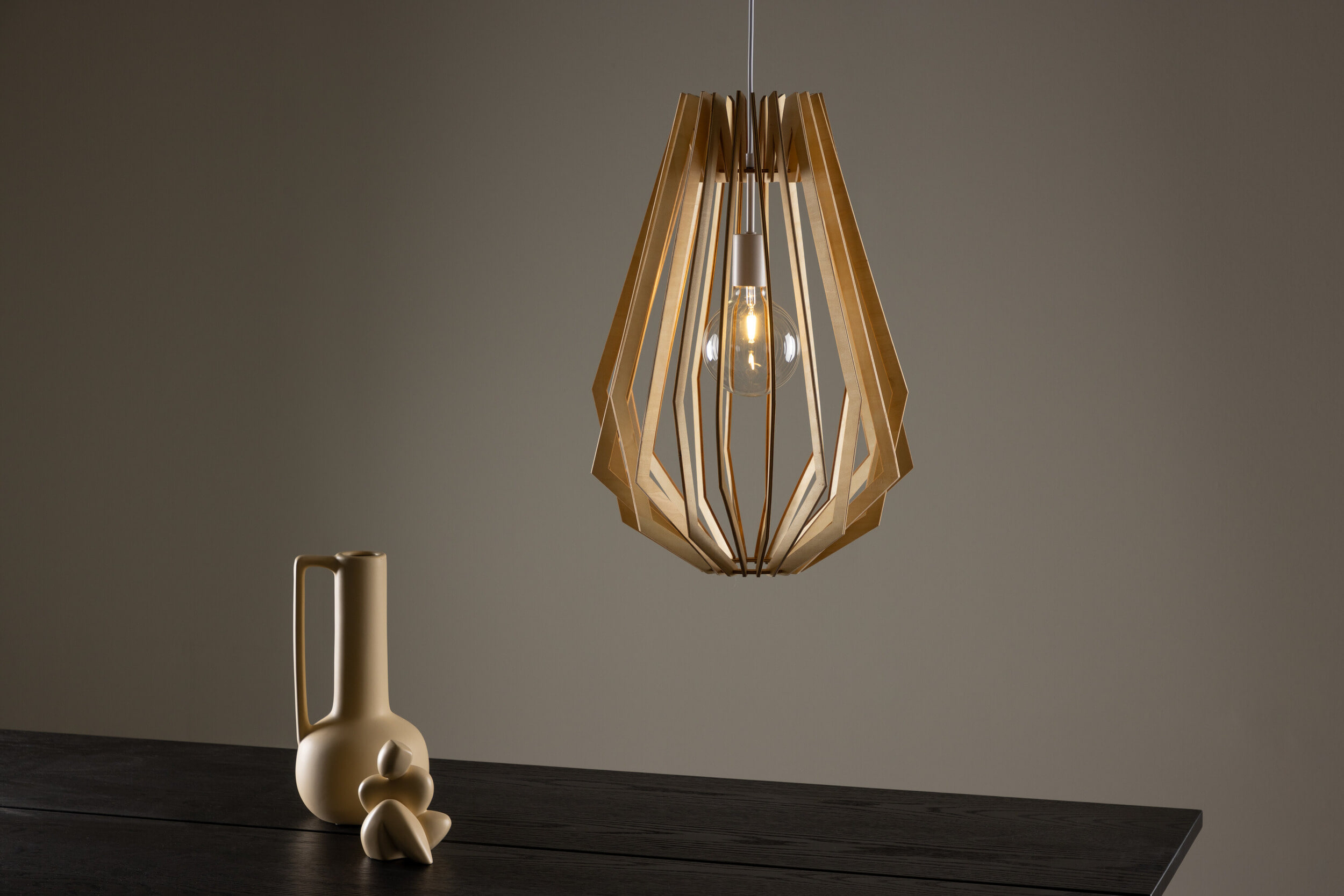 Nohr Hanglamp 'Markale' Hout
