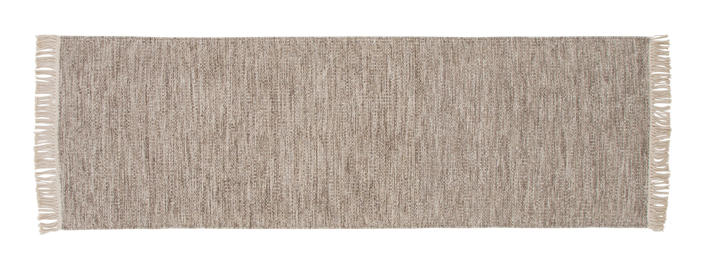 Nohr Vloerkleed 'Jiovanni' Wol, 80 x 250cm, kleur Beige