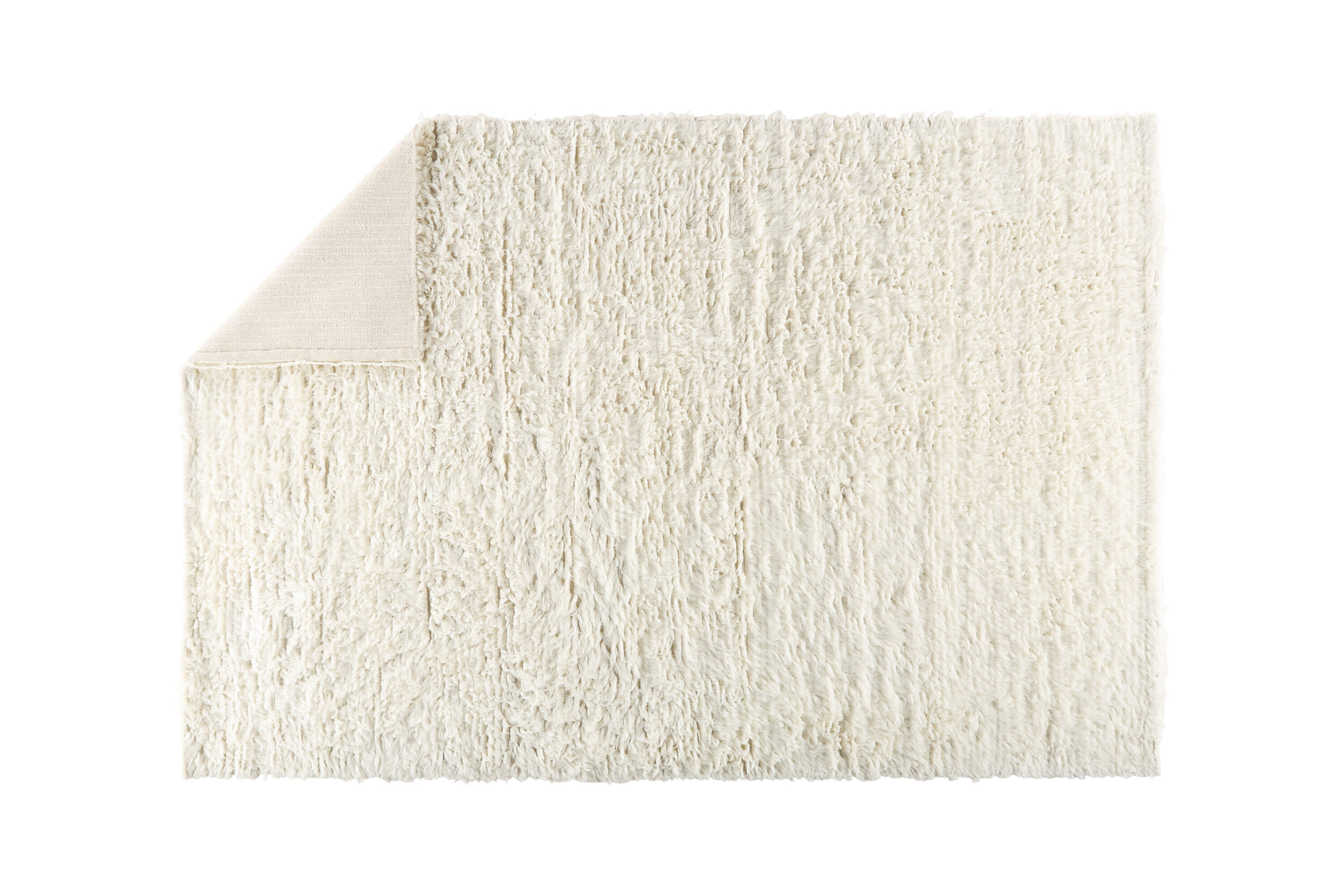 Nohr Vloerkleed 'Mechel' Wol, 160 x 230cm, kleur Wit
