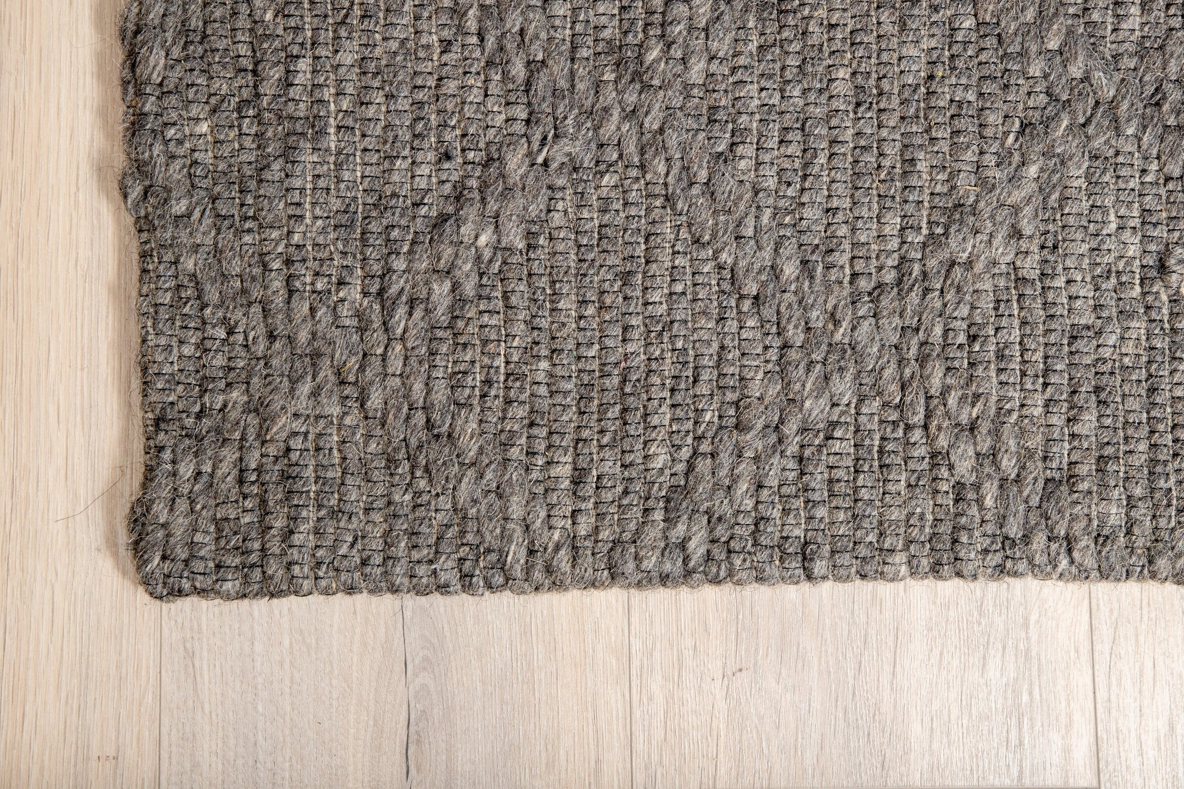 Nohr Vloerkleed 'Amye' Wol, 200 x 300cm, kleur Grijs