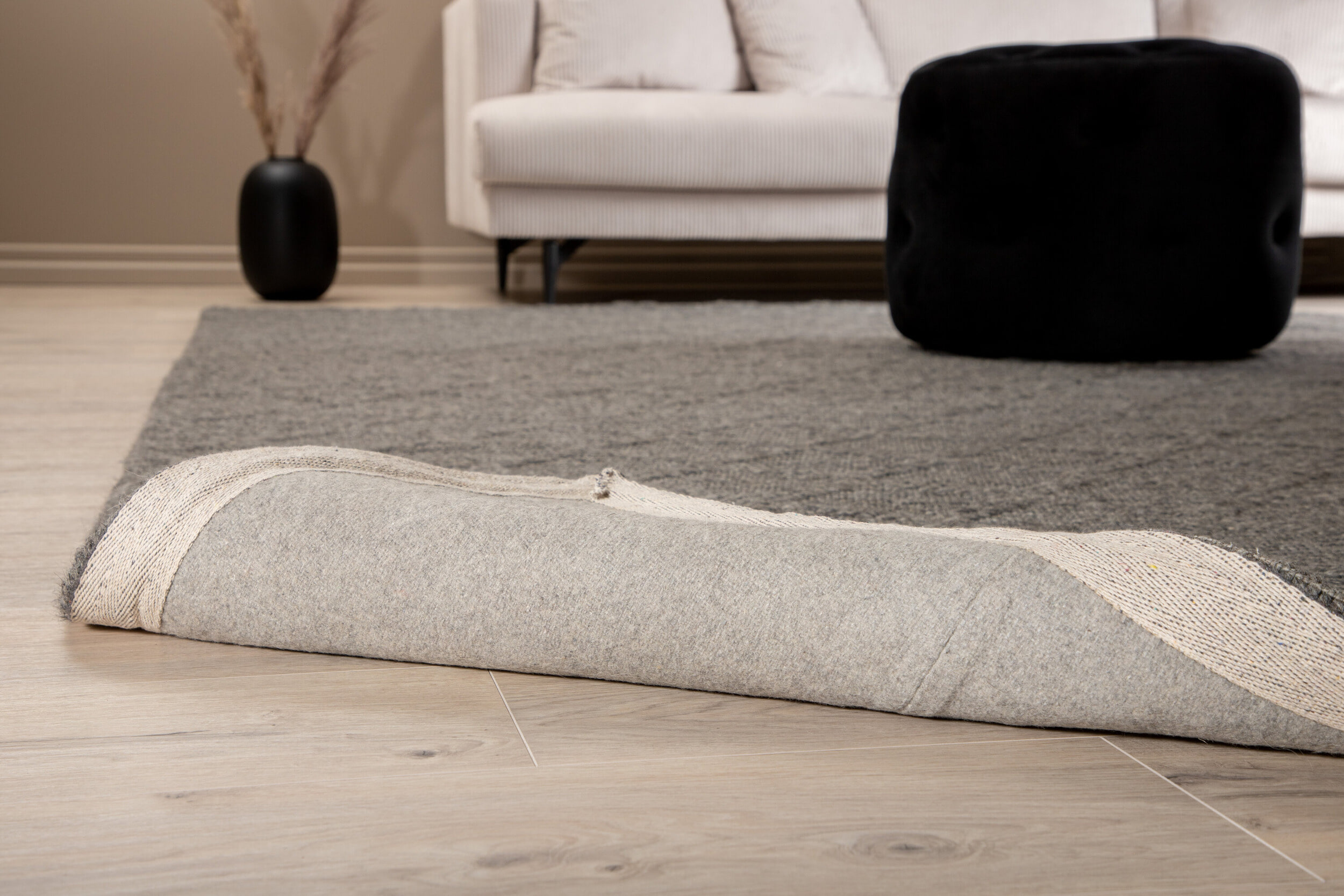 Nohr Vloerkleed 'Amye' Wol, 200 x 300cm, kleur Grijs