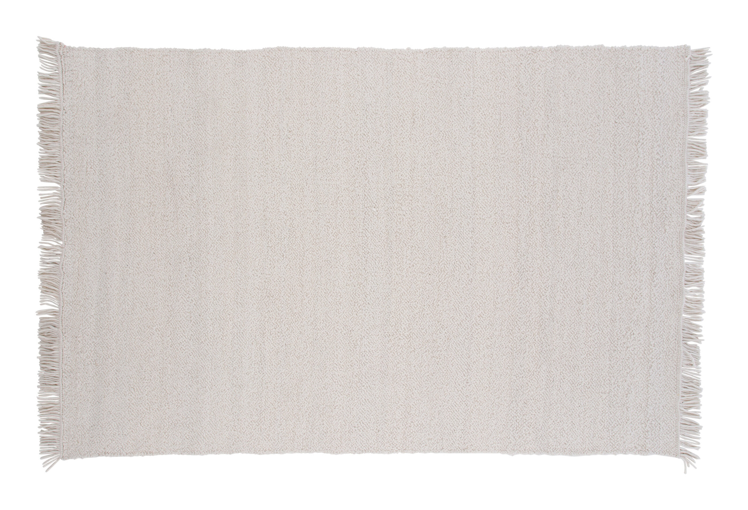 Nohr Vloerkleed 'Malary' Wol, 200 x 300cm, kleur Wit