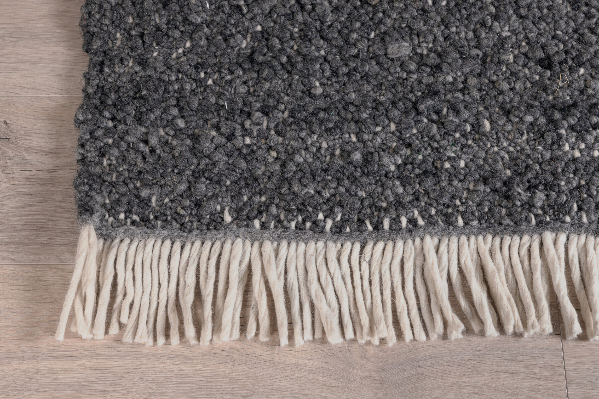 Nohr Vloerkleed 'Malary' Wol, 160 x 230cm, kleur Grijs