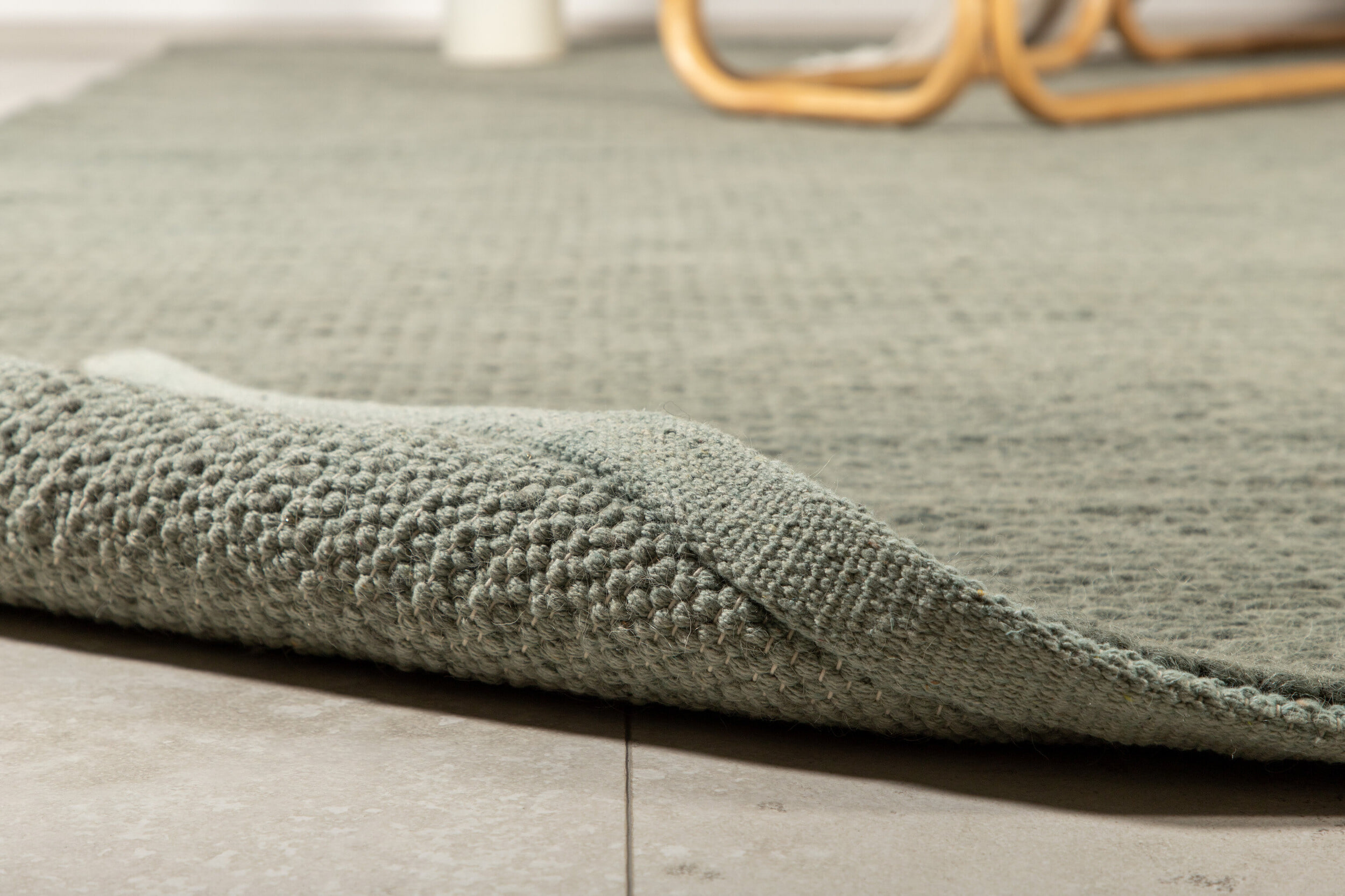 Nohr Vloerkleed 'Demetrious' Wol, 200 x 300cm, kleur Groen