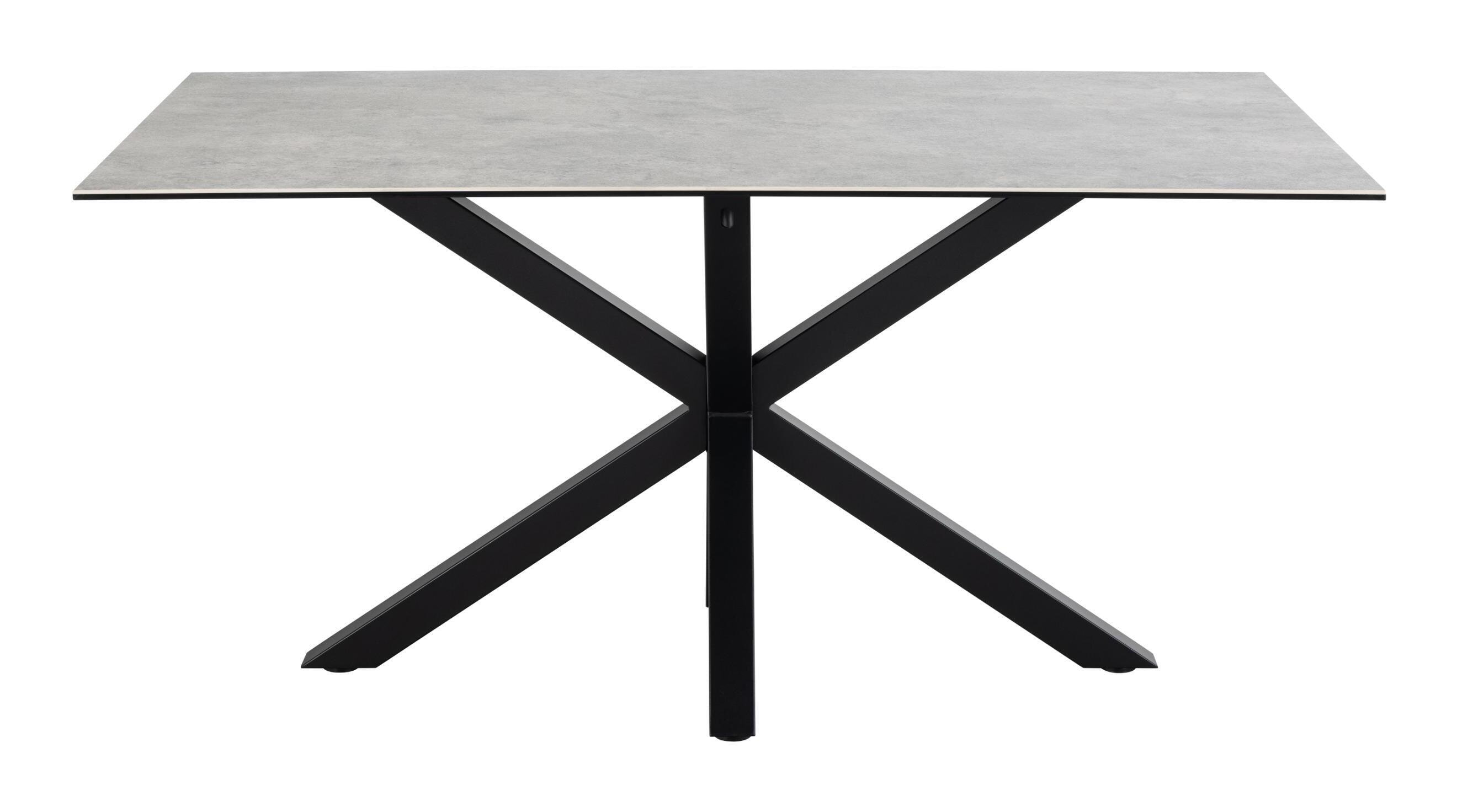 Bendt Eettafel 'Line' Keramiek, 160 x 90cm, kleur Grijs