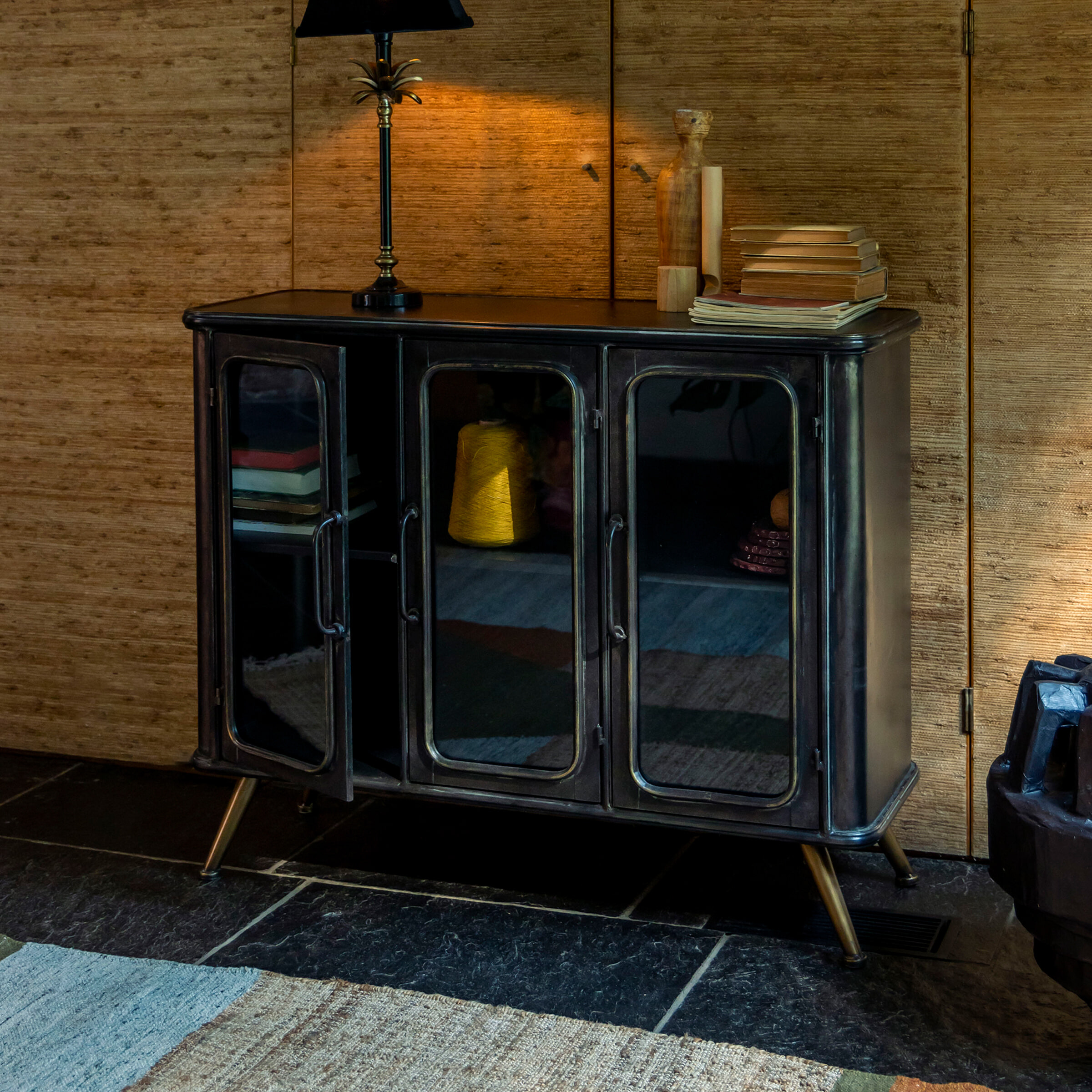 Dutchbone Dressoir 'Denza' Vintage Finish, 100cm