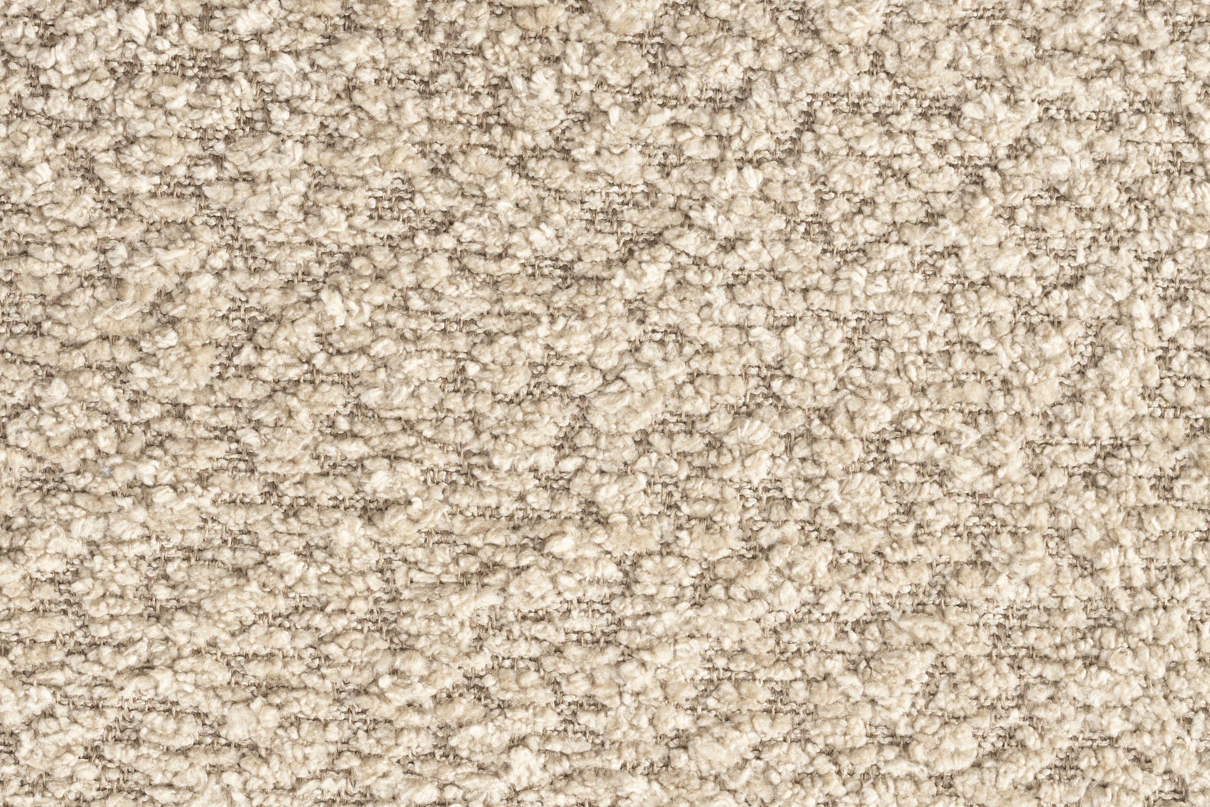 Dutchbone Halbank 'Shiho' Rubberhout en Bouclé