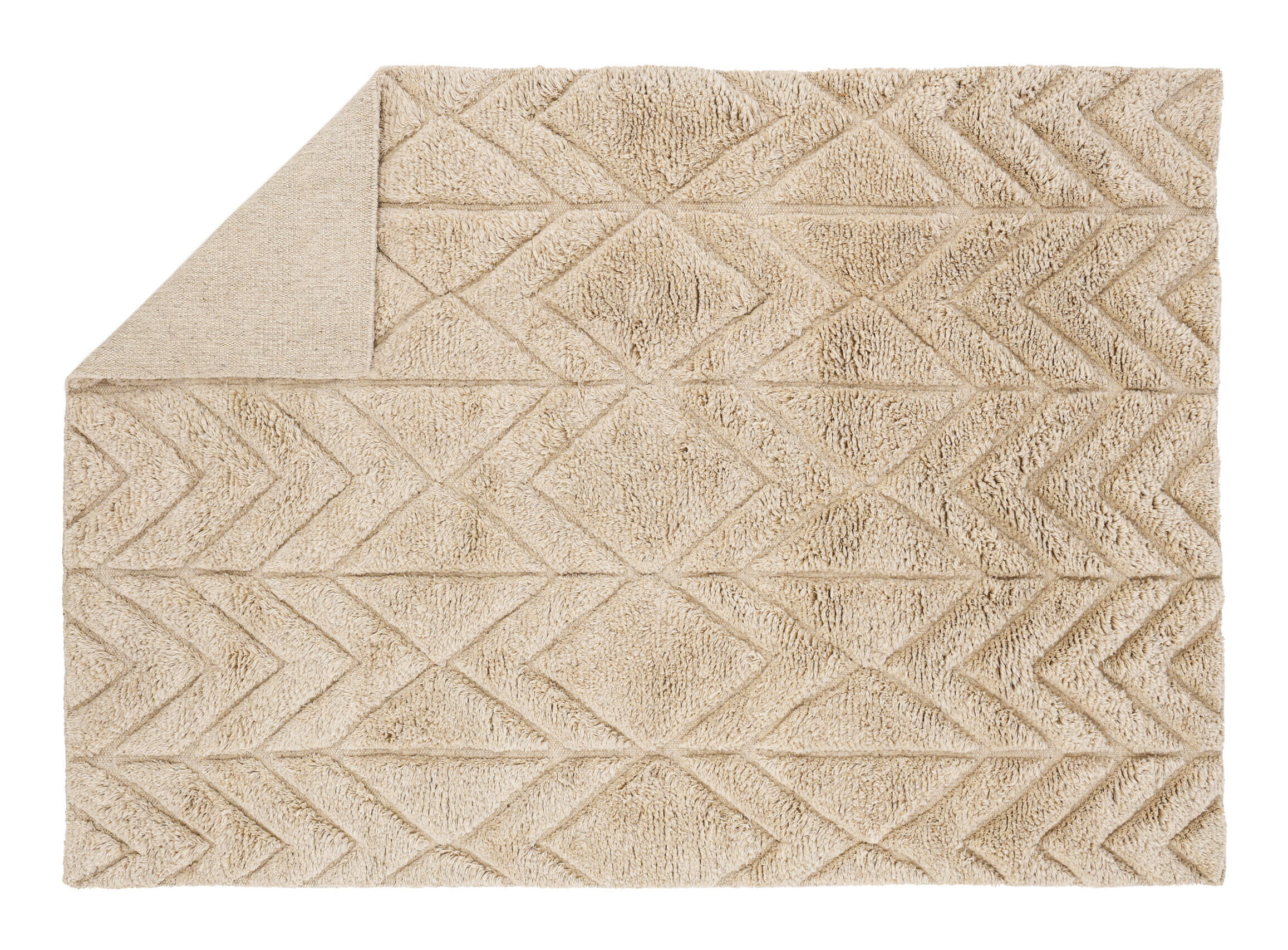 Nohr Vloerkleed 'Natasia' 160 x 230cm, kleur Beige
