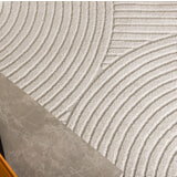 Nohr Vloerkleed 'Aries' 200 x 290cm, kleur Off White