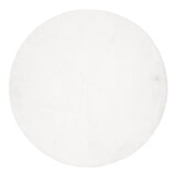 Nohr Rond Vloerkleed 'Les' 200cm, kleur Wit