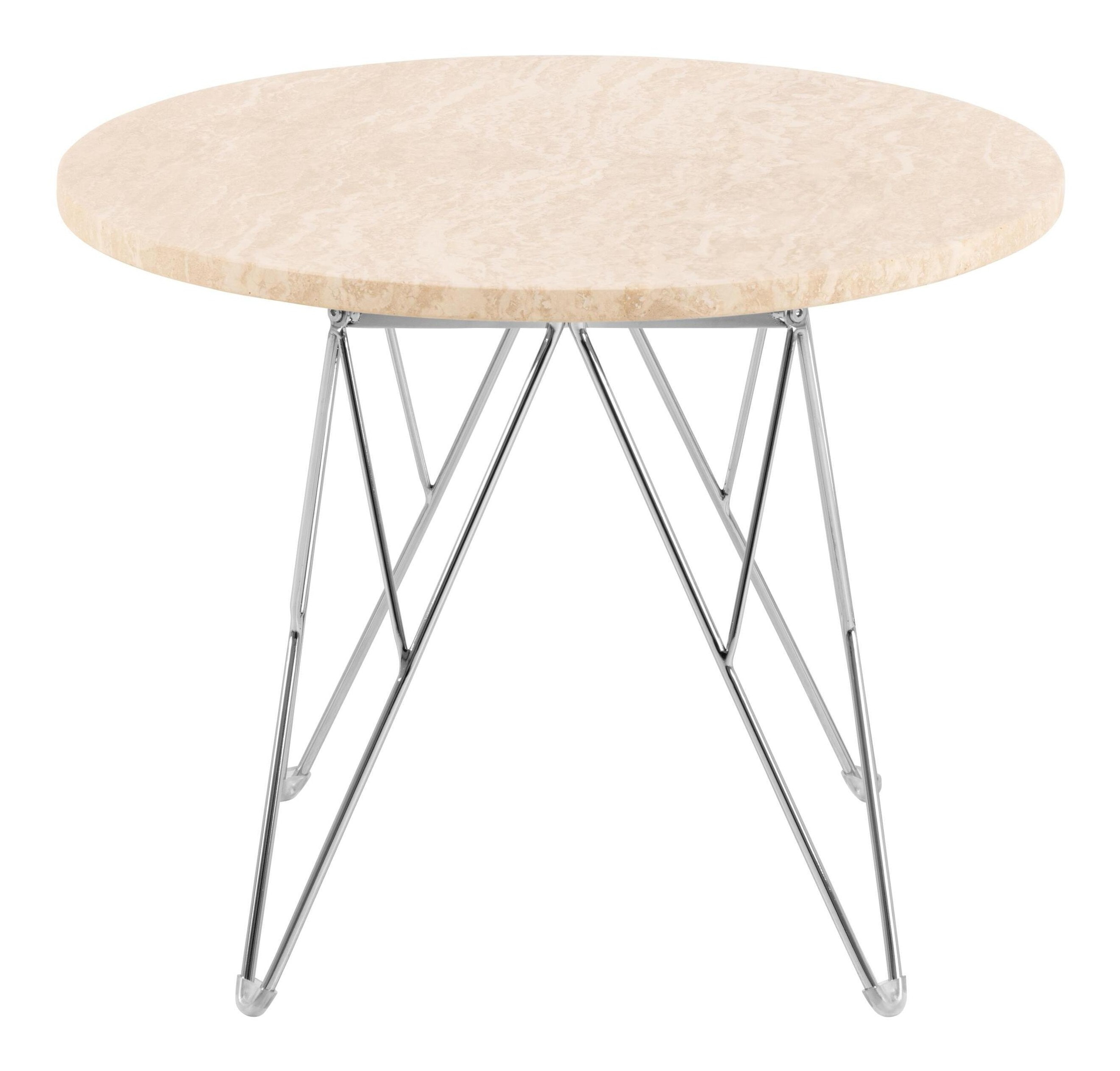 Bendt Ronde Salontafel 'Nadia' Travertin, 55cm