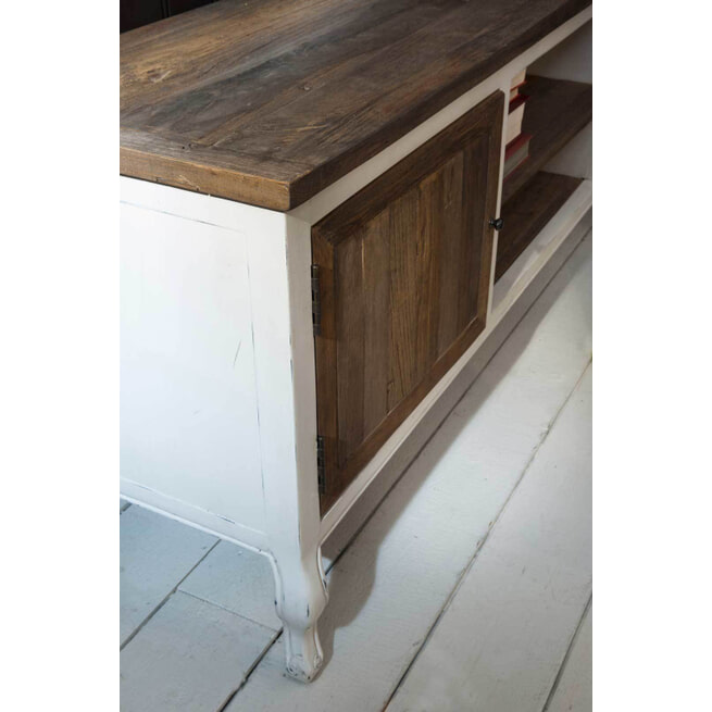 Kerel Feest dividend Rivièra Maison TV-meubel Driftwood 180cm - RM-166180 • Sohome