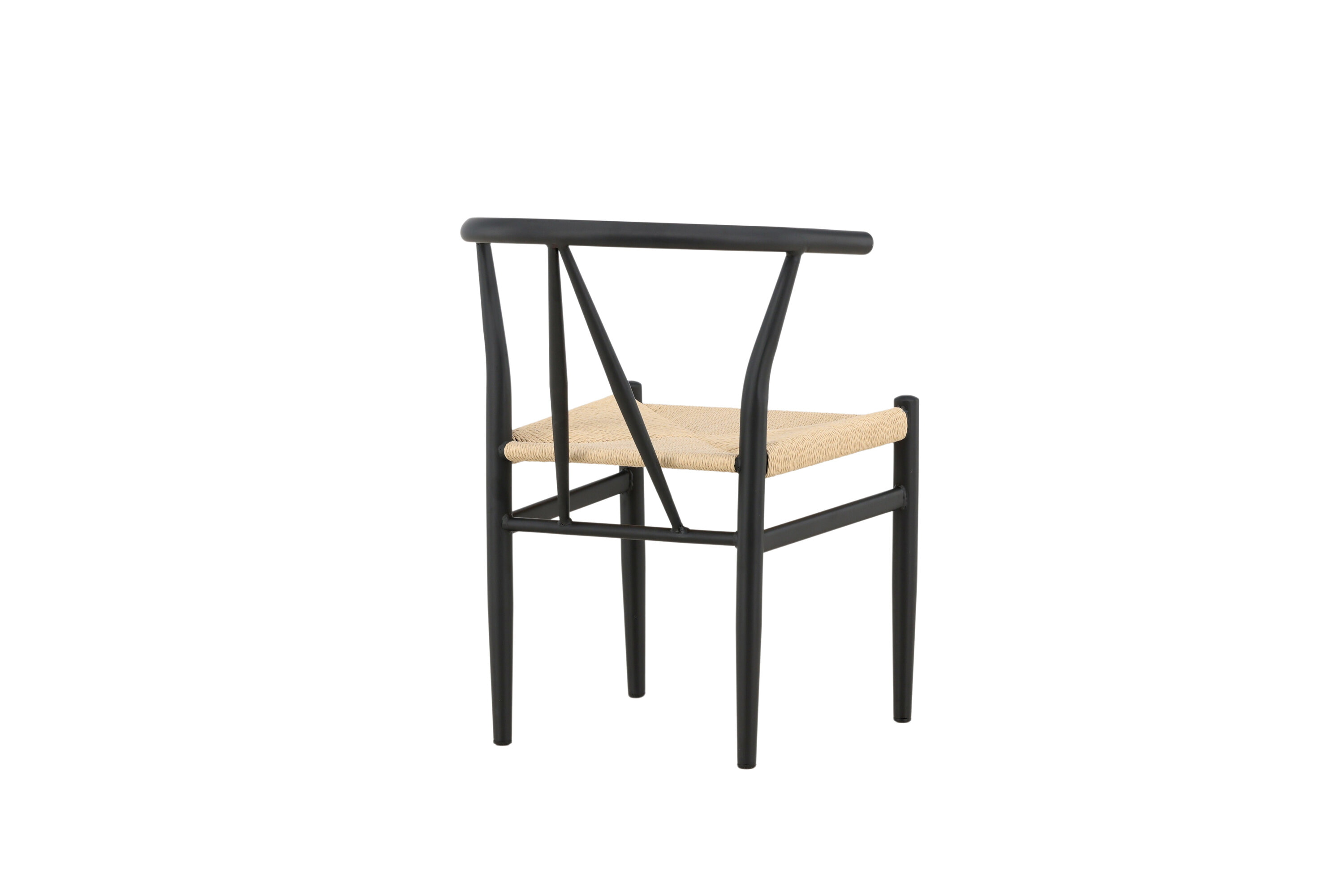 Nohr Eetkamerstoel 'Atalie' Rattan, kleur Zwart