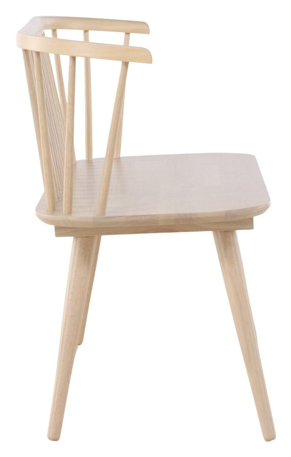 Nohr Eetkamerbank 'Araseli' Rubberhout, 120cm, kleur Naturel