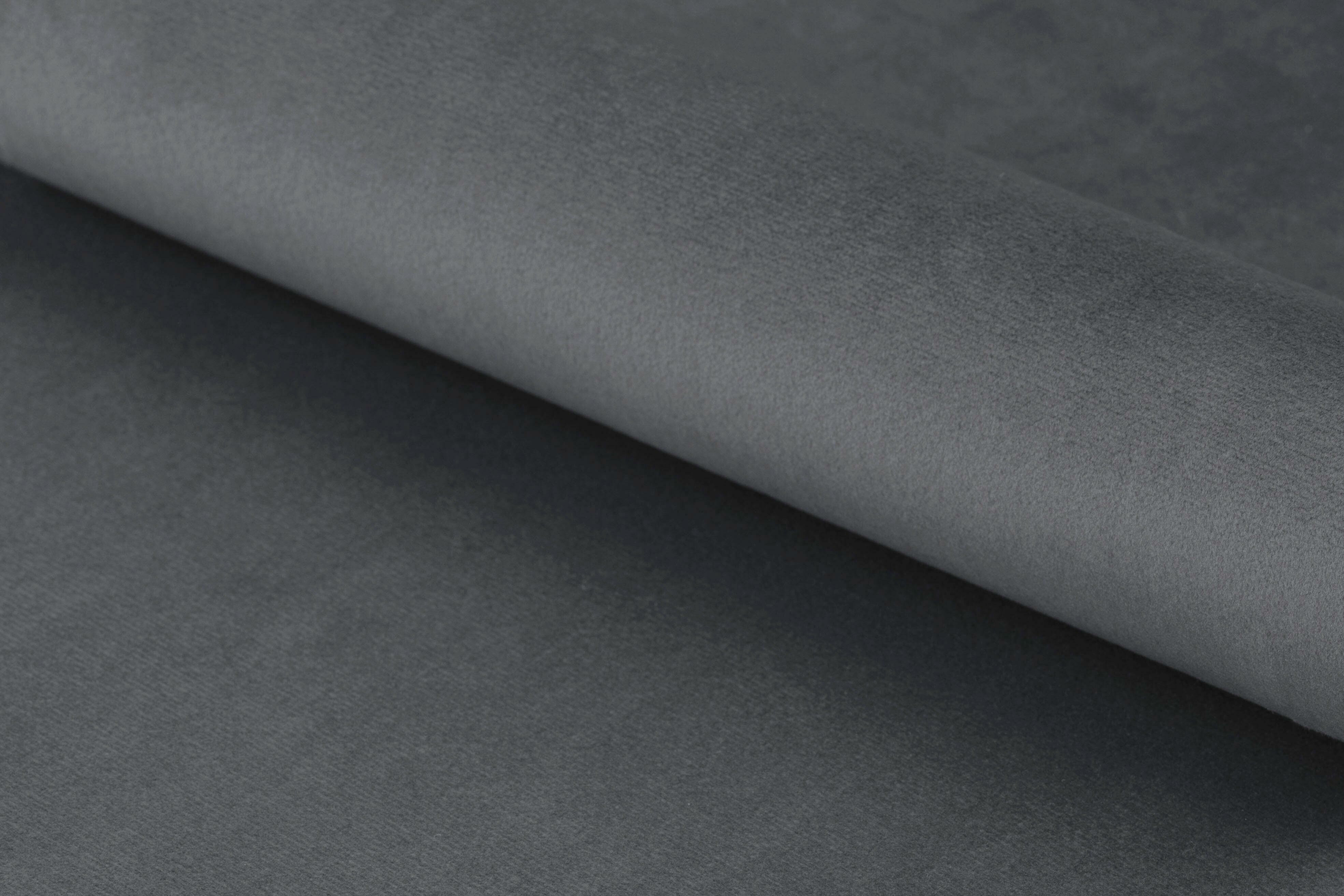 Bendt Barkruk 'Loren' Velvet, kleur Dark Grey (zithoogte 79cm)