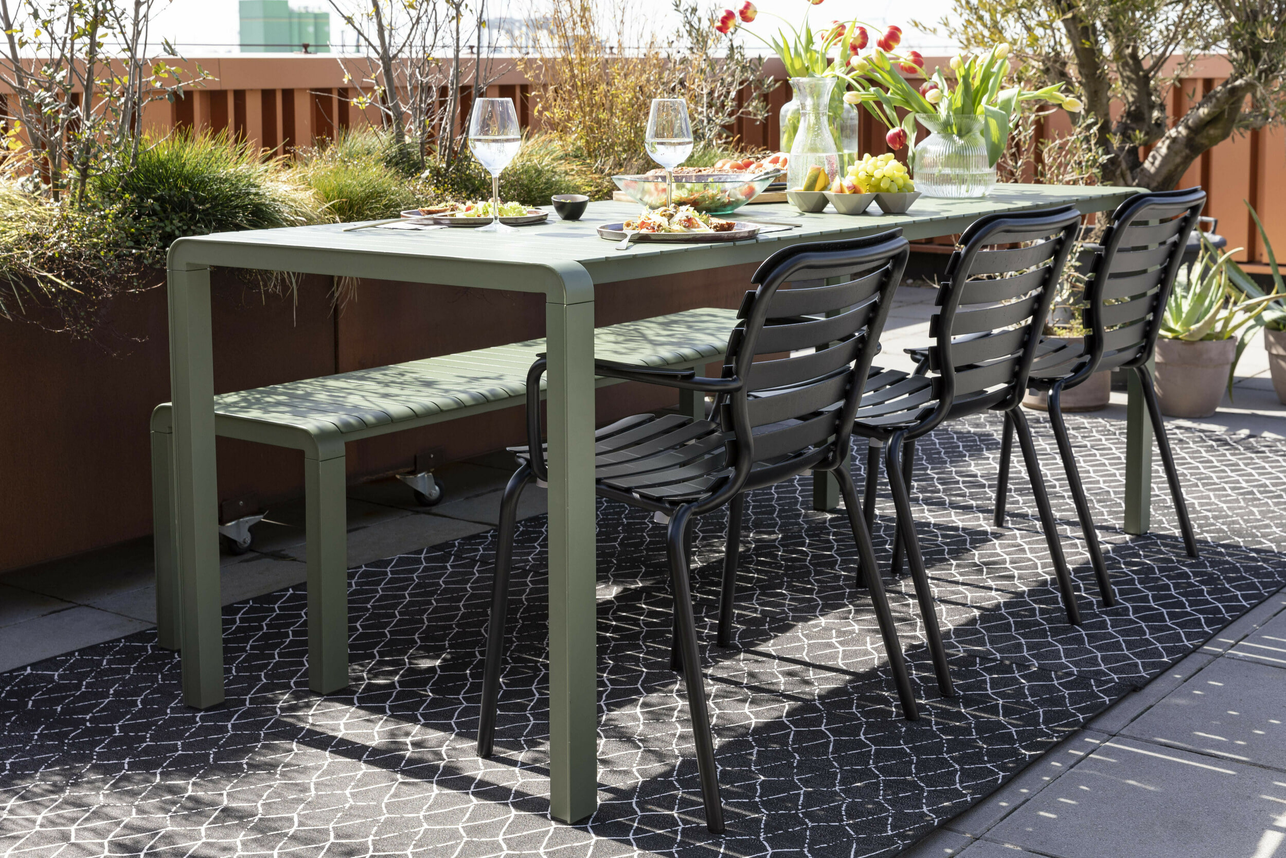 Zuiver Tuinstoel 'Vondel' Aluminium
