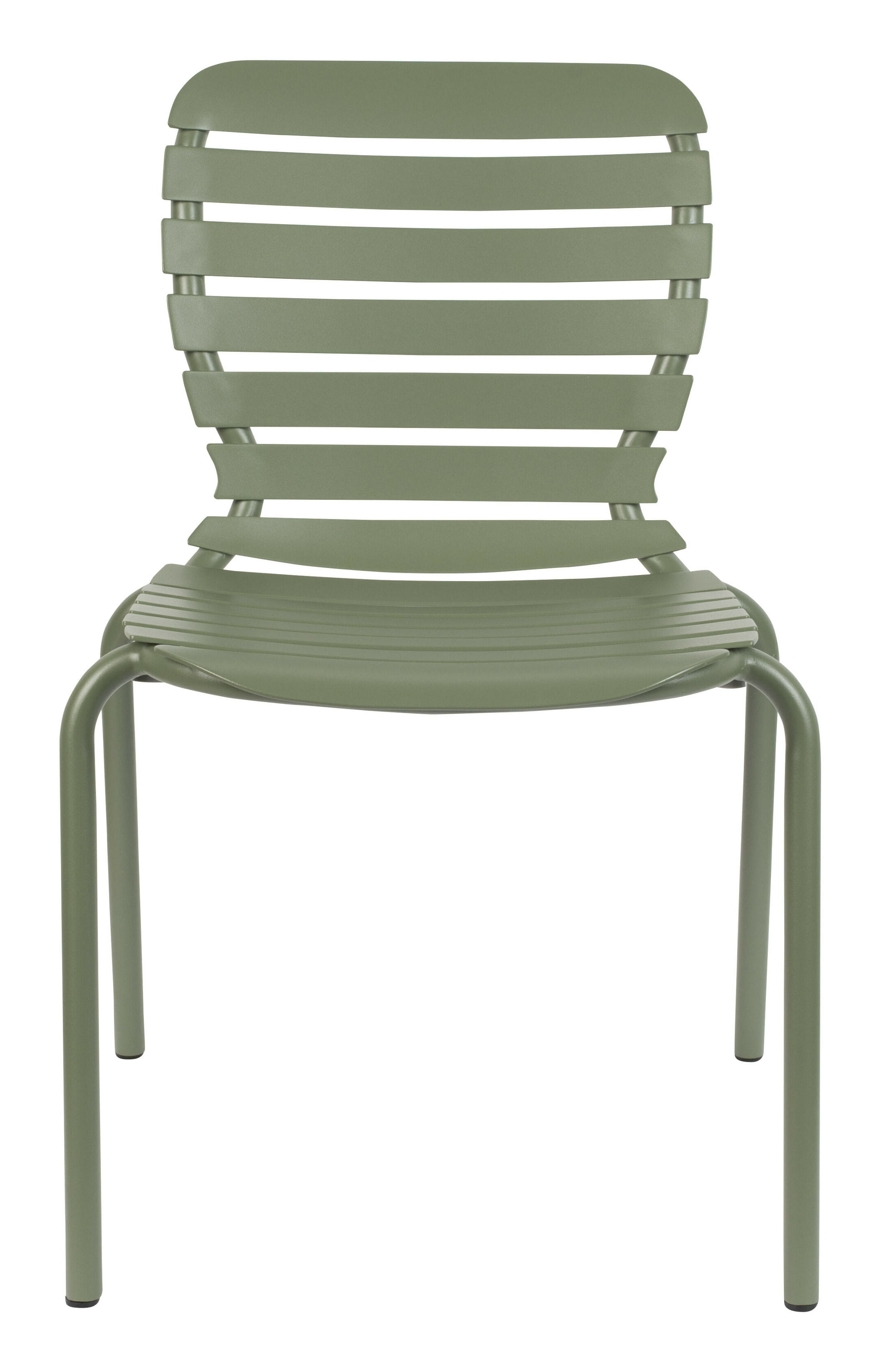 Zuiver Tuinstoel 'Vondel' Aluminium, kleur Groen