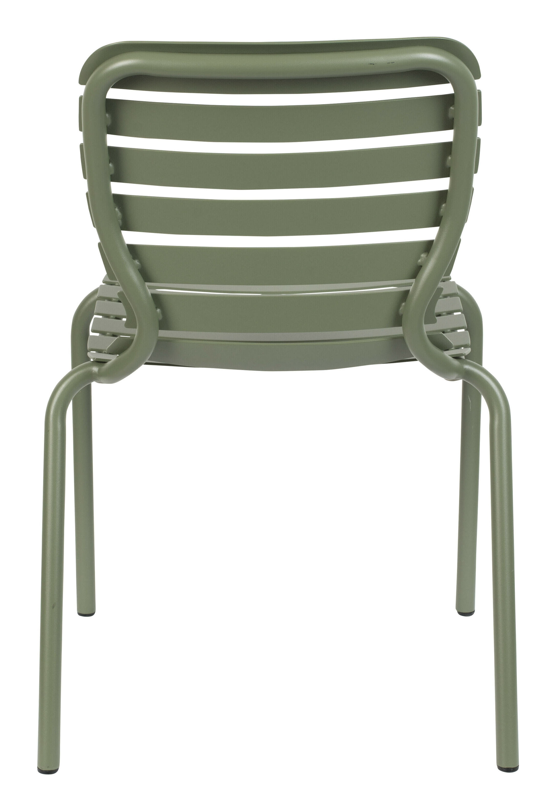 Zuiver Tuinstoel 'Vondel' Aluminium, kleur Groen