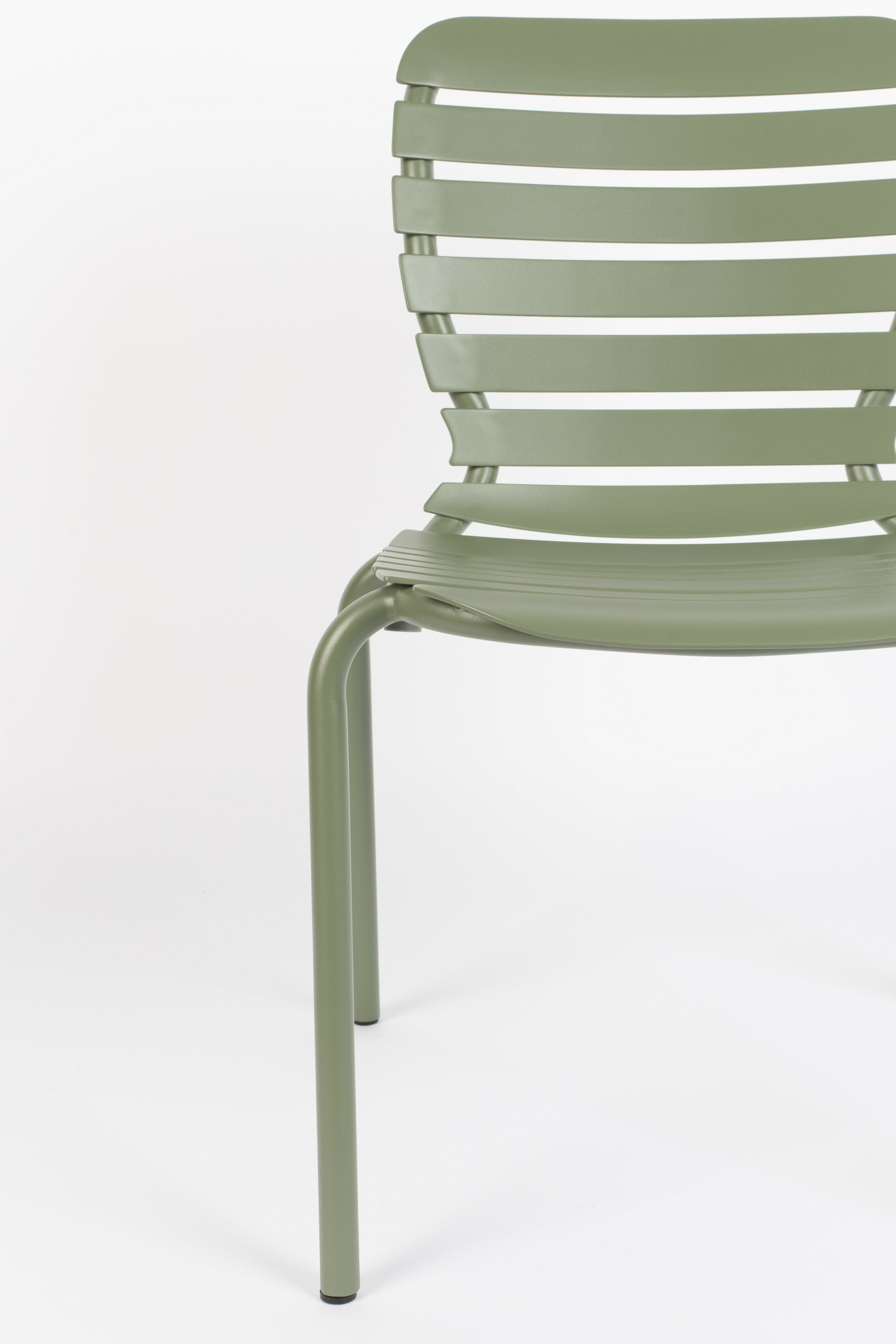 Zuiver Tuinstoel 'Vondel' Aluminium, kleur Groen