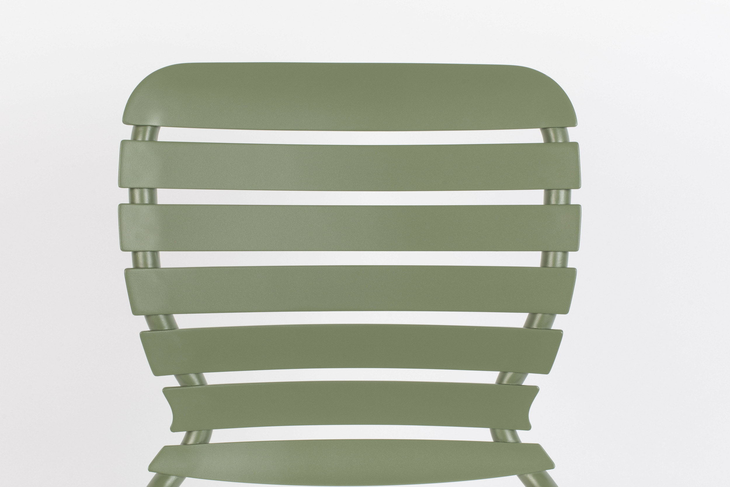 Zuiver Tuinstoel 'Vondel' Aluminium, kleur Groen