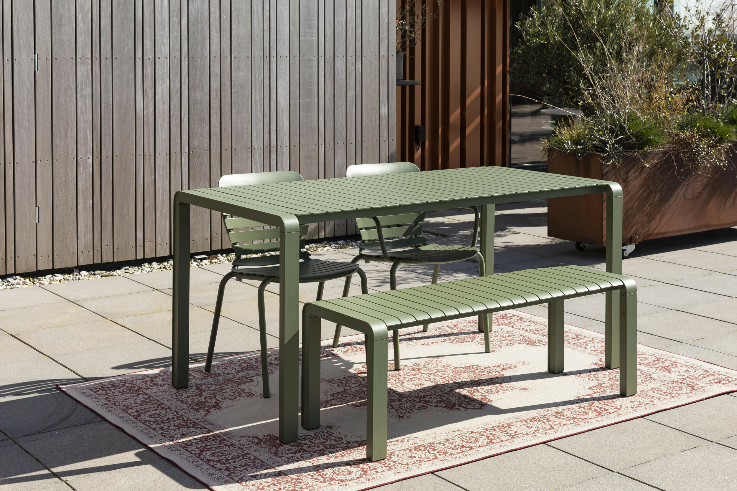 Zuiver Tuinstoel 'Vondel' Met armleuning, Aluminium