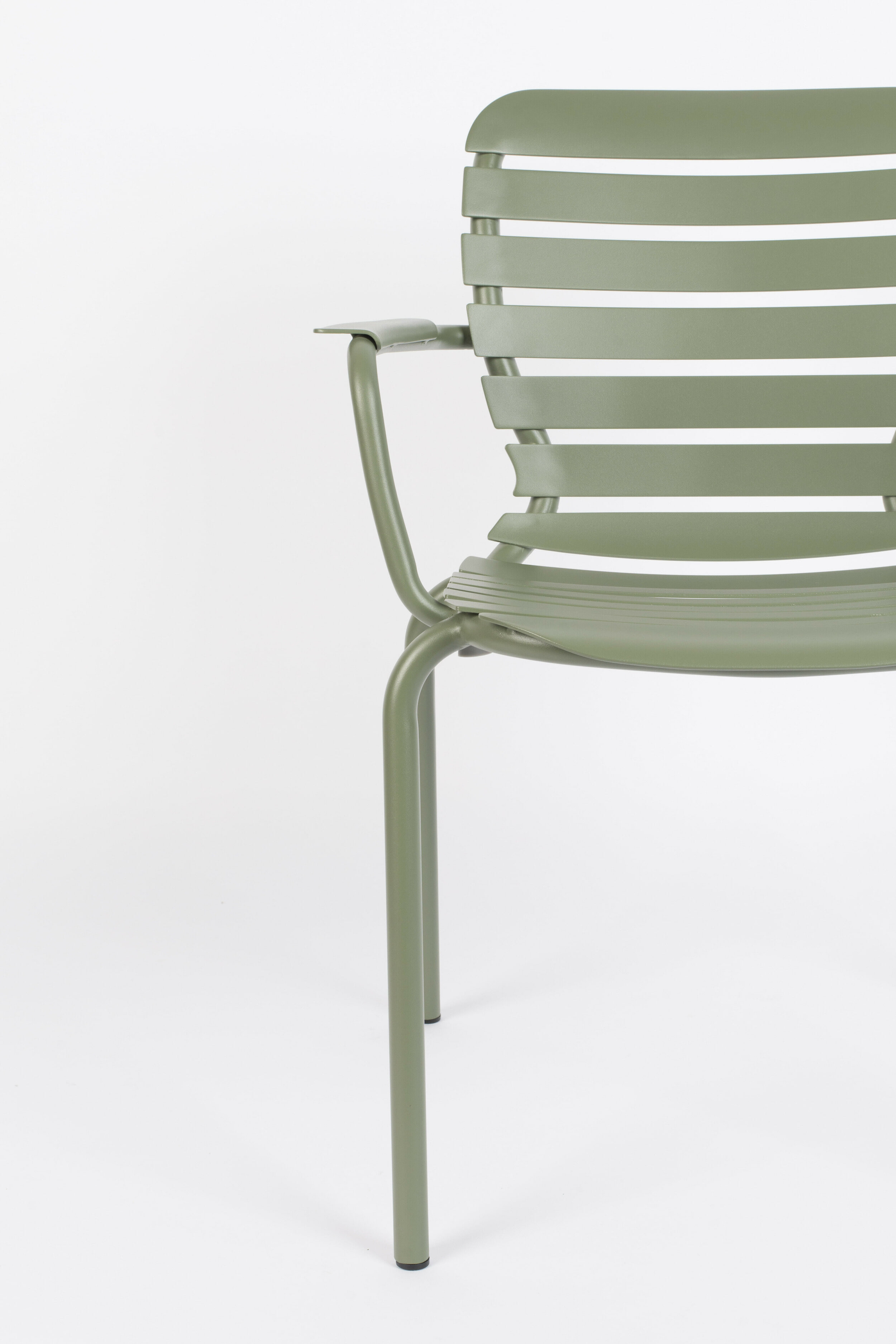 Zuiver Tuinstoel 'Vondel' Met armleuning, Aluminium