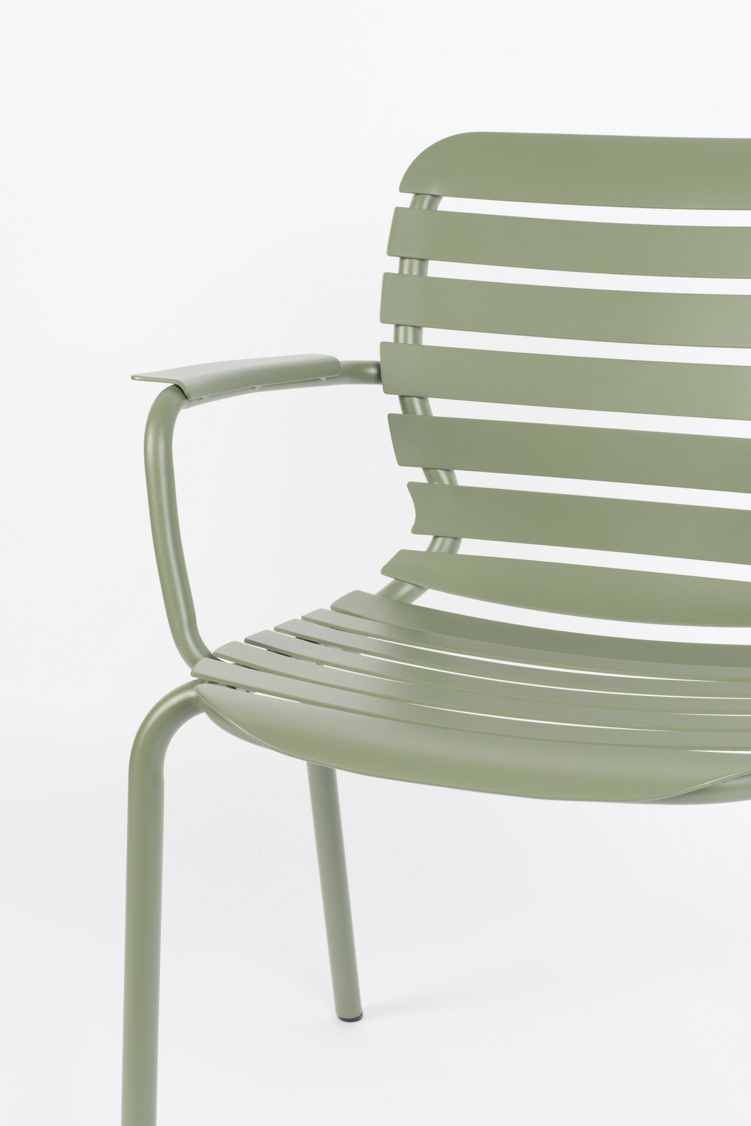 Zuiver Tuinstoel 'Vondel' Met armleuning, Aluminium