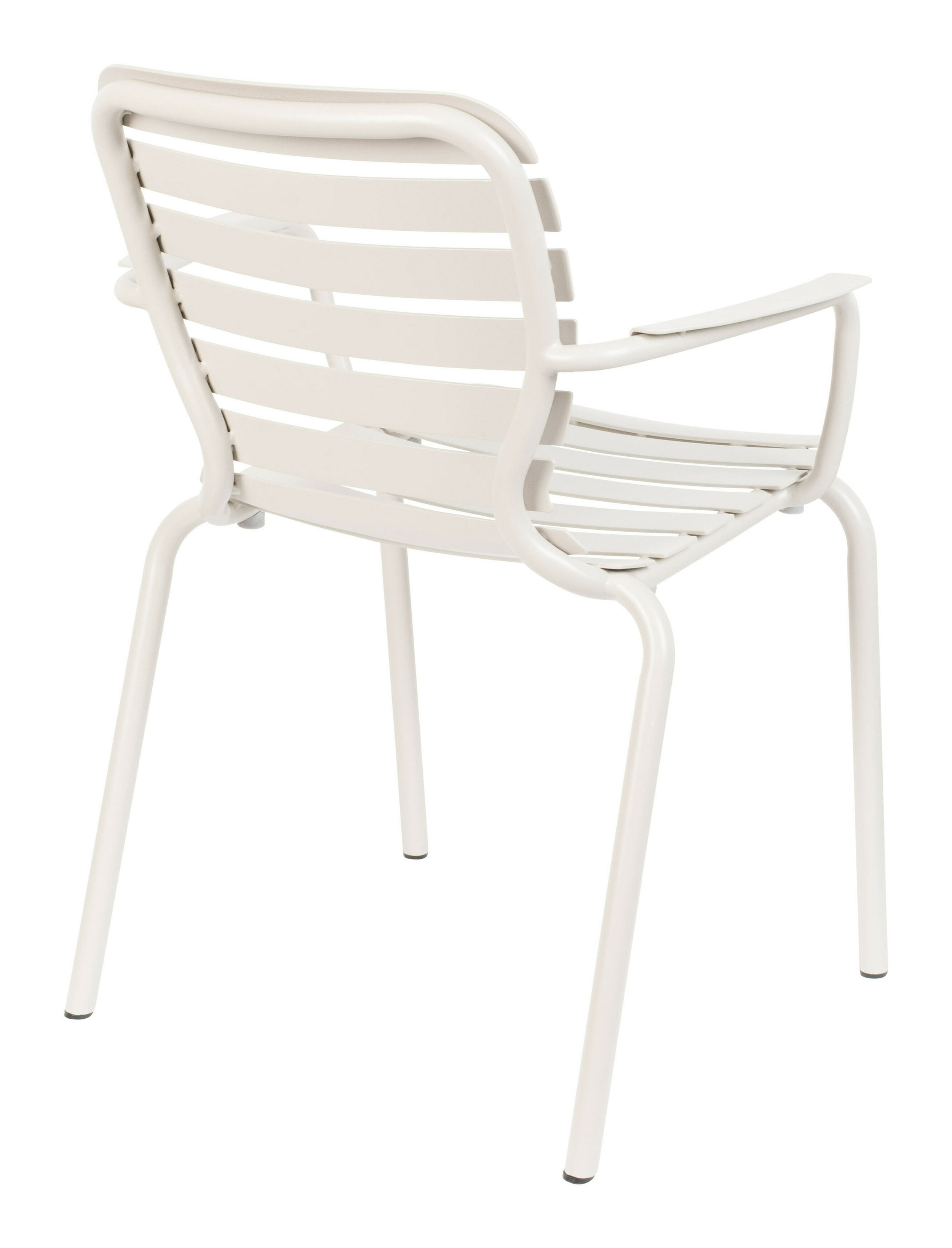 Zuiver Tuinstoel 'Vondel' Met armleuning, Aluminium, kleur Clay