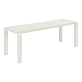 Zuiver Tuinbank 'Vondel' 130cm, kleur Clay