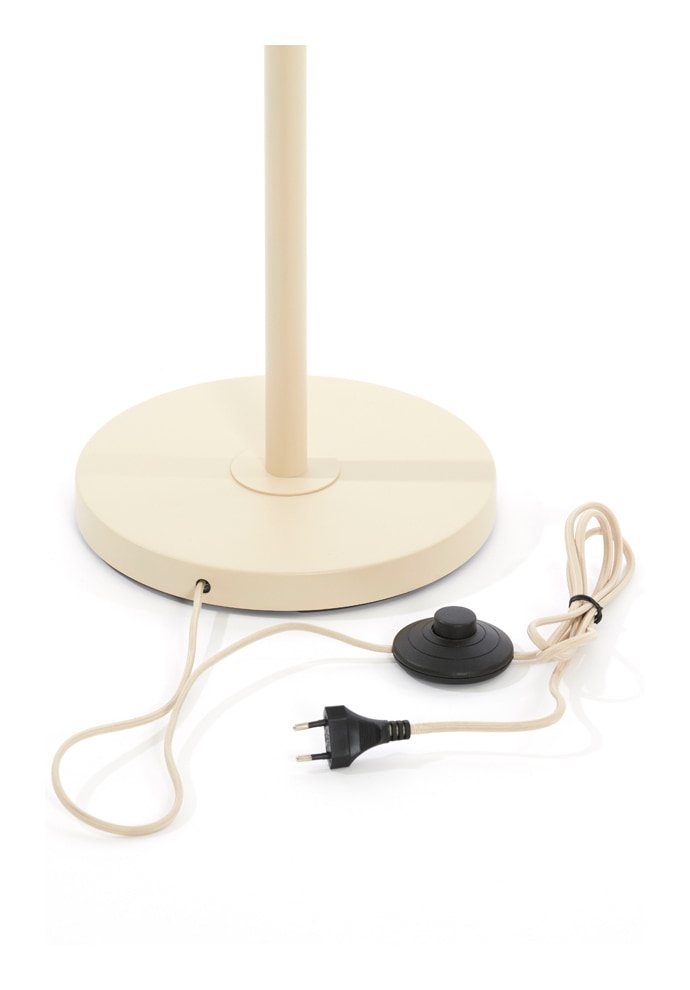 Light & Living Vloerlamp 'Washington' 148cm hoog, kleur Zand (excl. kap)