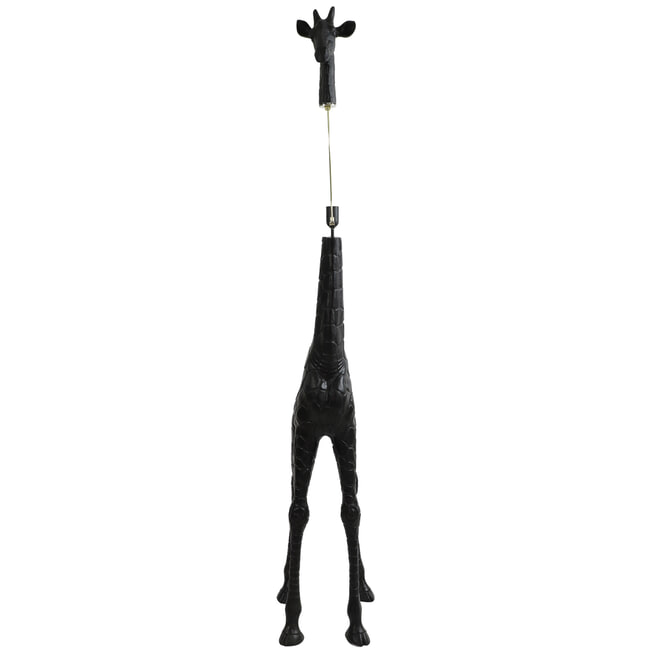 Light & Living Vloerlamp 'Giraffe' 184cm, kleur Zwart