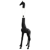 Light & Living Vloerlamp 'Giraffe' 184cm, kleur Zwart (excl. kap)