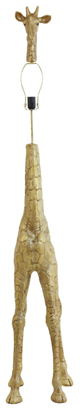 Light & Living Vloerlamp 'Giraffe' 184cm, kleur Antiek Brons (excl. kap)