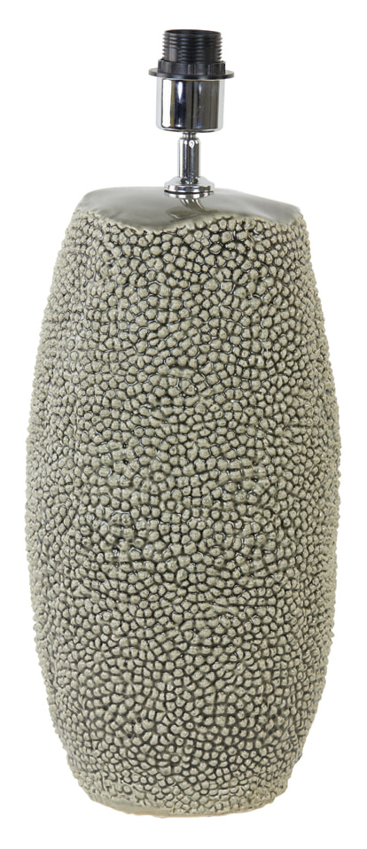 Light & Living Tafellamp 'Kyara' Keramiek, 52cm, kleur Grijs (excl. kap)