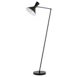 Light & Living Vloerlamp 'Hoodies' 194cm, kleur Mat Zwart
