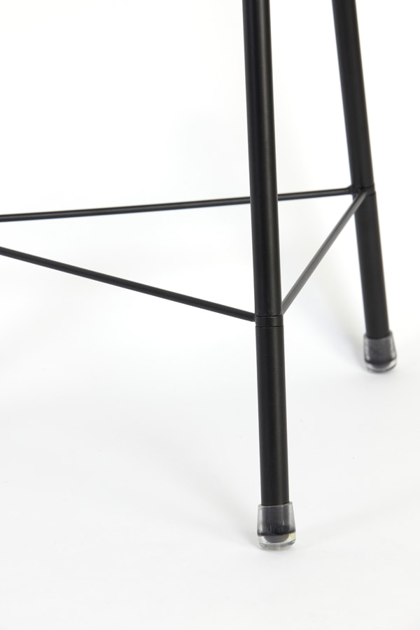Light & Living Vloerlamp 'Plumeria' 132cm, kleur Zwart