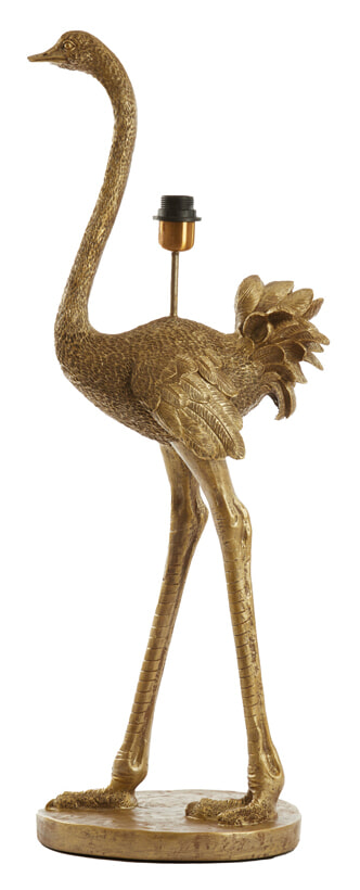 Light & Living Tafellamp Ostrich 95cm (excl. kap)