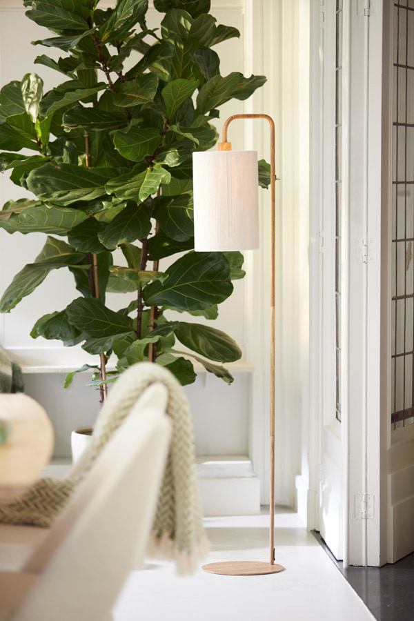 Light & Living Vloerlamp 'Donio' Touw, 155cm