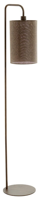 Light & Living Vloerlamp 'Donio' 155cm, kleur Bruin
