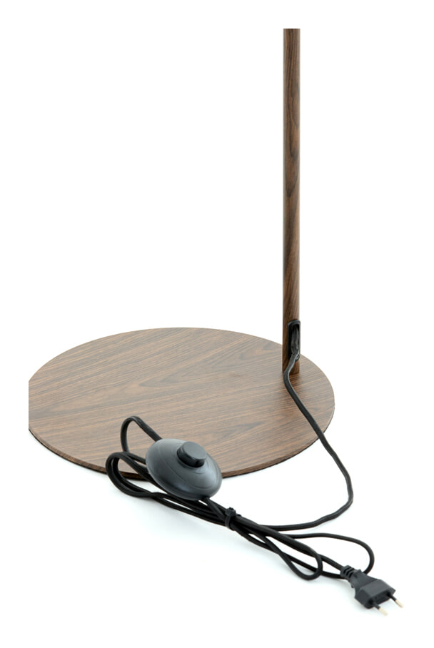 Light & Living Vloerlamp 'Donio' 155cm, kleur Bruin