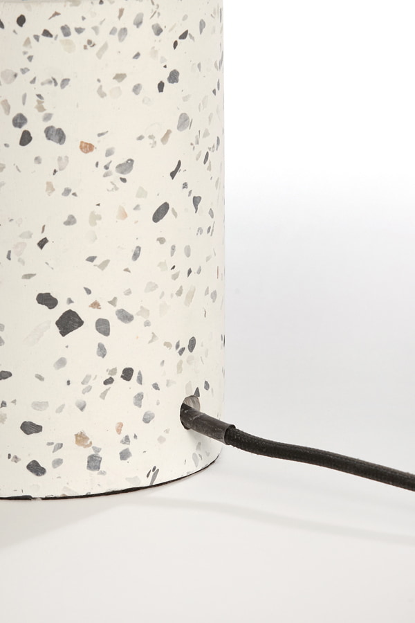 Light & Living Tafellamp 'Randy' Terrazzo, 25cm (excl. kap)