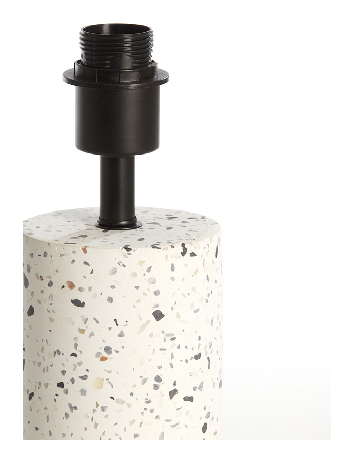 Light & Living Tafellamp 'Randy' Terrazzo, 41cm (excl. kap)